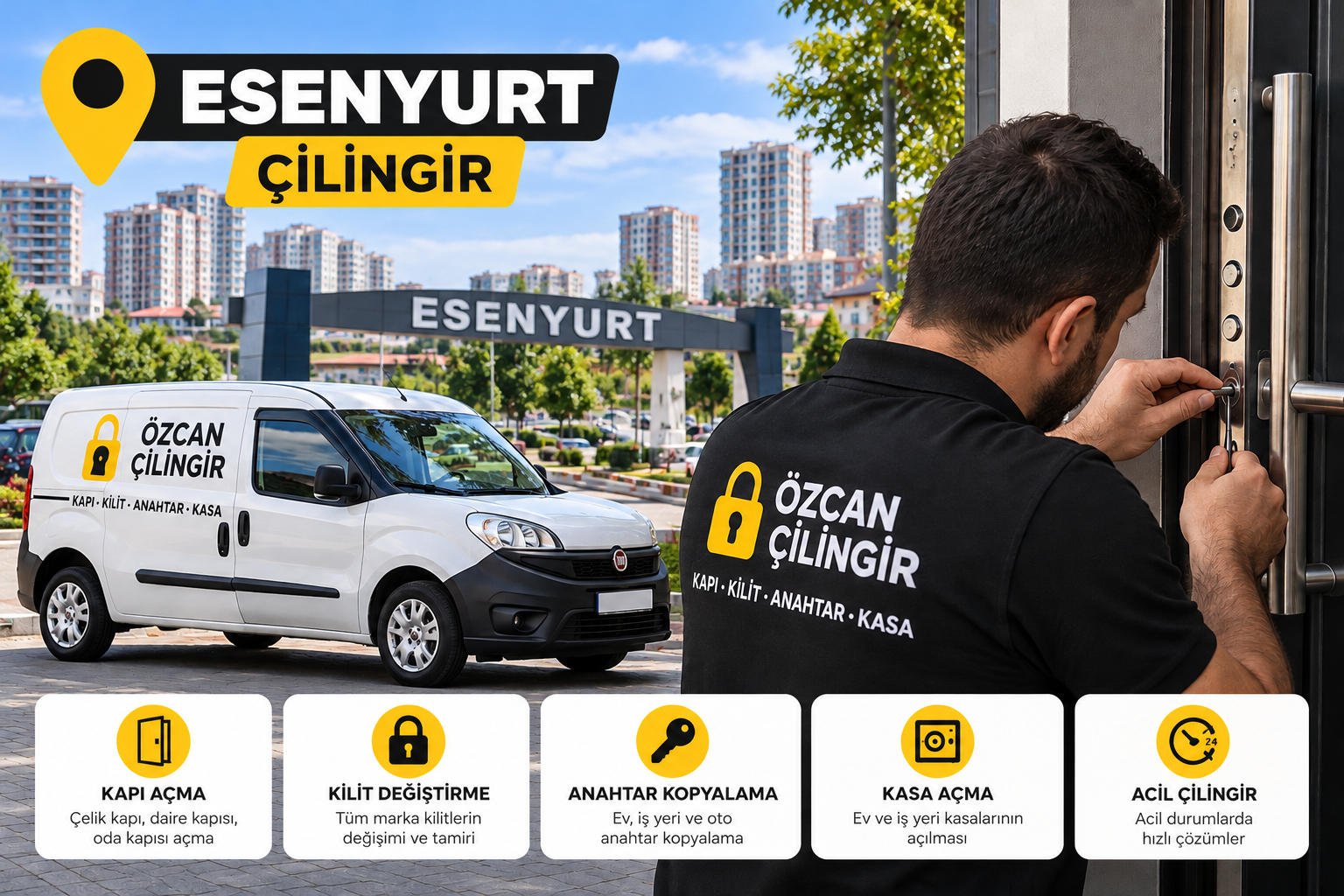 esenyurt çilingir